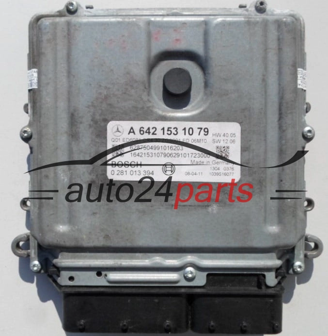 CALCULATEUR MOTEUR MERCEDES SPRINTER 3.0 CDI BOSCH 0 281 013 394,  A 642 153 10 79