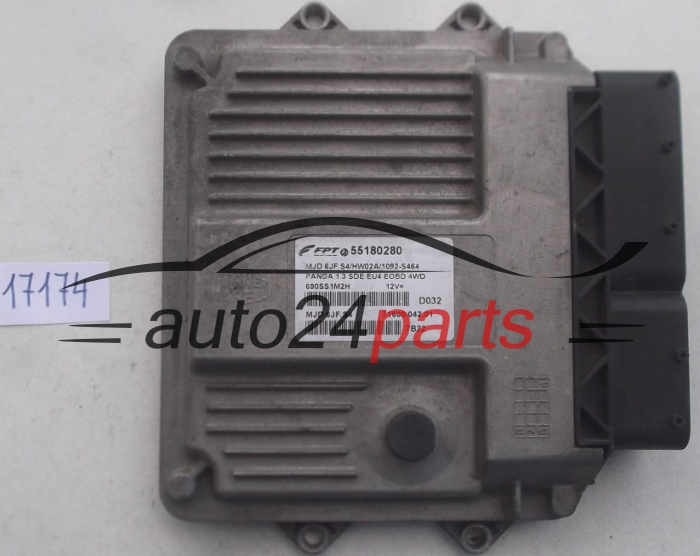KOMPUTER STEROWNIK SILNIKA FIAT PANDA 1.3 JTD MAGNETI MARELLI MJD 6JF.S4