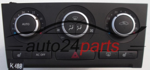 PANEL OGRZEWANIA STEROWNIK NAWIEWU REGULATOR KLIMATRONIK SAAB 9-3 12772892 BA / 12772892BA / ACC407-C-SEAT / ACC407CSEAT - K188