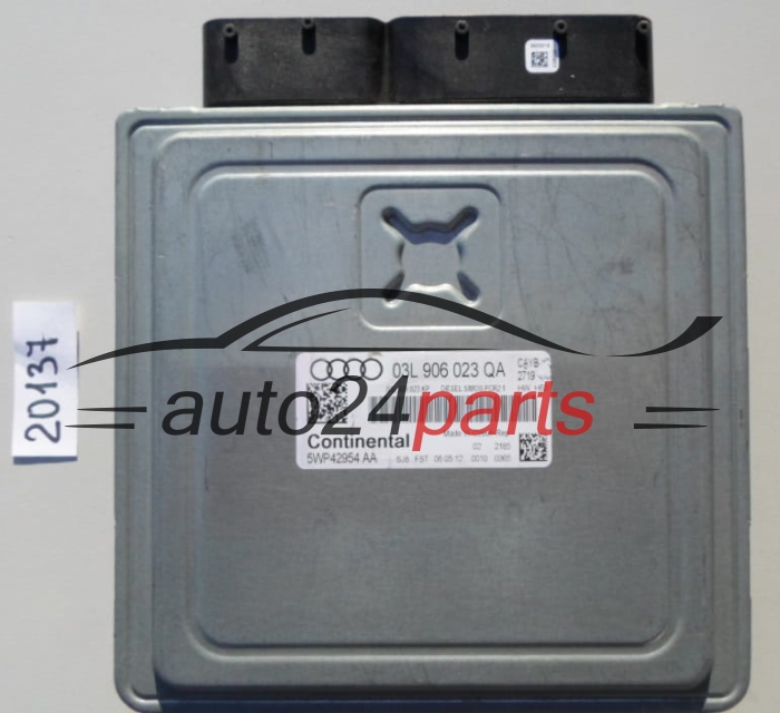 KOMPUTER STEROWNIK SILNIKA AUDI 1.6 TDI 03L 906 023 QA, 03L906023QA, 5WP42954 AA, 5WP42954AA