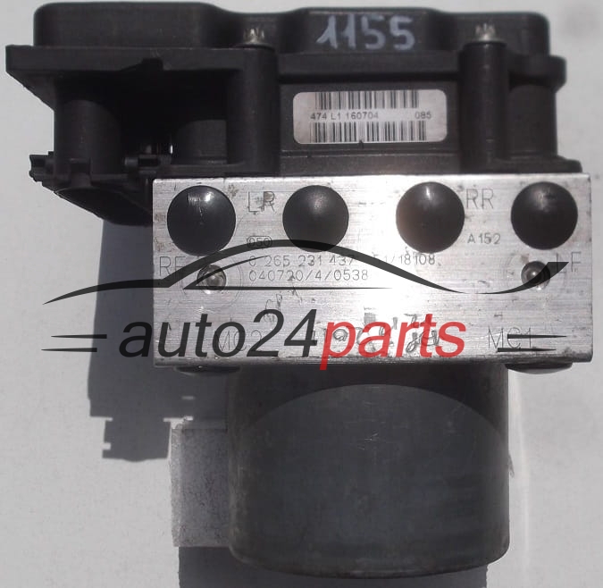 BOSCH 0 265 231 437, 0265231437, 0 265 800 369, 0265800369