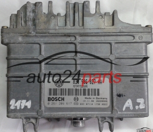 ECU CENTRALITA DE MOTOR VW VOLKSWAGEN POLO 1.4 BOSCH 0 261 204 616/617, 0261204616, 0261204617, 030 906 027 AA, 030906027AA