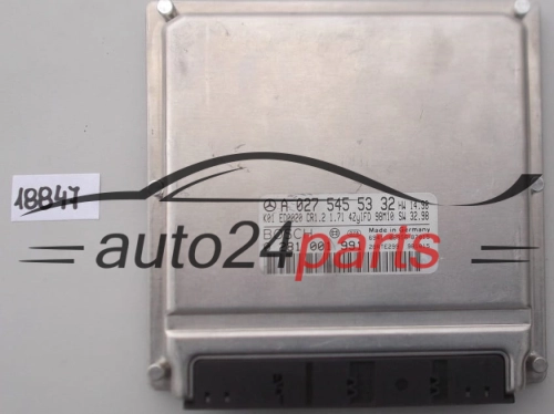 KOMPUTER STEROWNIK SILNIKA MERCEDES BOSCH 0 281 001 991, A 027 545 53 32