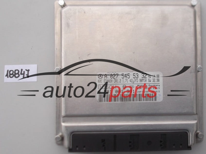 KOMPUTER STEROWNIK SILNIKA MERCEDES BOSCH 0 281 001 991, A 027 545 53 32