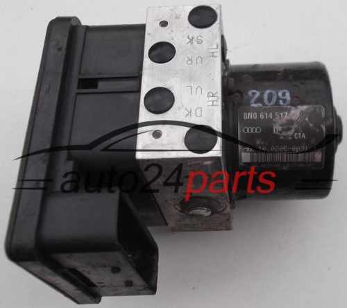 ABS POMPA I STEROWNIK AUDI TT 8N0 614 517 D,  ATE 10.0206-0031.4