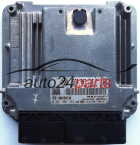 ECU CENTRALITA DE MOTOR SKODA OCTAVIA 1.8 TSI 3T0907115F, 3T0 907 115 F, 1Z0907115F, 1Z0 907 115 F, BOSCH 0261S05743, 0 261 S05 743