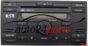 RADIO CD 6000 CD FORD C-MAX 3M5T-18C815-BE / 3M5T18C815BE 