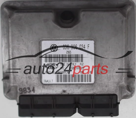 KOMPUTER STEROWNIK SILNIKA VW VOLKSWAGEN LUPO 1.4, 036 906 034 F, 036906034F, 61600.470.10, 6160047010, IAW4LV.T