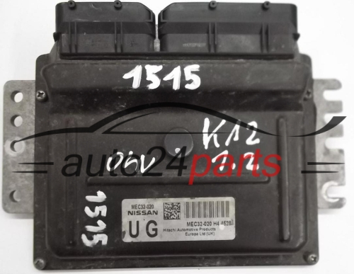 ECU CENTRALITA DE MOTOR NISSAN MICRA 1.0 1.2 MEC32-020 UG , MEC32020, MEC32-020 H4 4528 