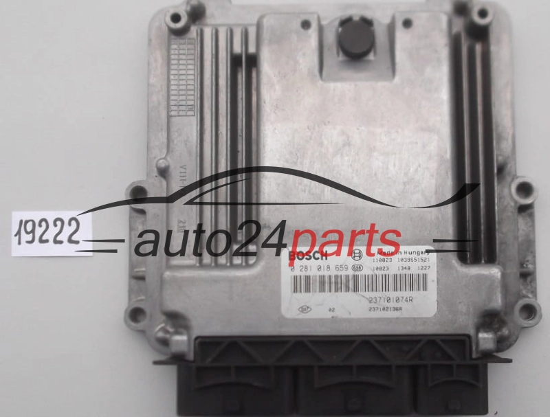 KOMPUTER STEROWNIK SILNIKA RENAULT SCENIC 1.6 TDCI BOSCH 0 281 018 659, 0281018659, 237101074R 