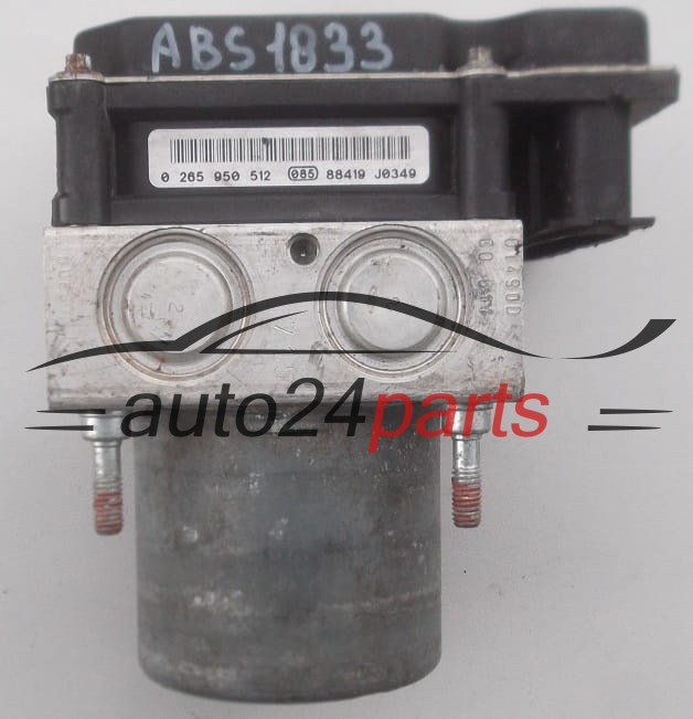 BOMBA HIDRAULICA Y CENTRALITA ABS TOYOTA AURIS BOSCH 0 265 235 065,  44540-02060,  0 265 950 512