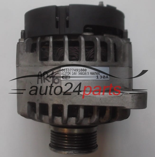 ALTERNATOR 1.9 CDTI OPEL SAAB MAGNETI MARELLI 063377491000, 130A