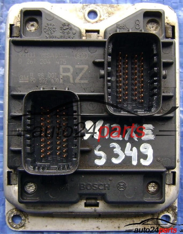 calculateur moteur pour opel chevrolet, holde, vauxhall astra 1.2 x12xe