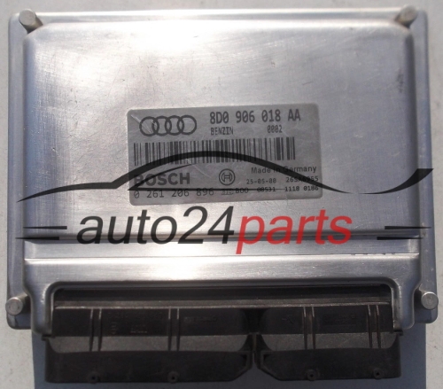 KOMPUTER STEROWNIK SILNIKA AUDI A4 1.8 BOSCH 0261206896