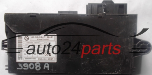 CALCULATEUR CAS 3 BMW E87 E90 6135914719601, 61.35-9147196-01, 5WK49513OBR, 5WK4 9513OBR