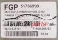 MOTORSTEUERGERÄT ECU STEUERGERAT FIAT GRANDE PUNTO 1.3 JTD MAGNETI MARELLI MJD 6JF.S1,
