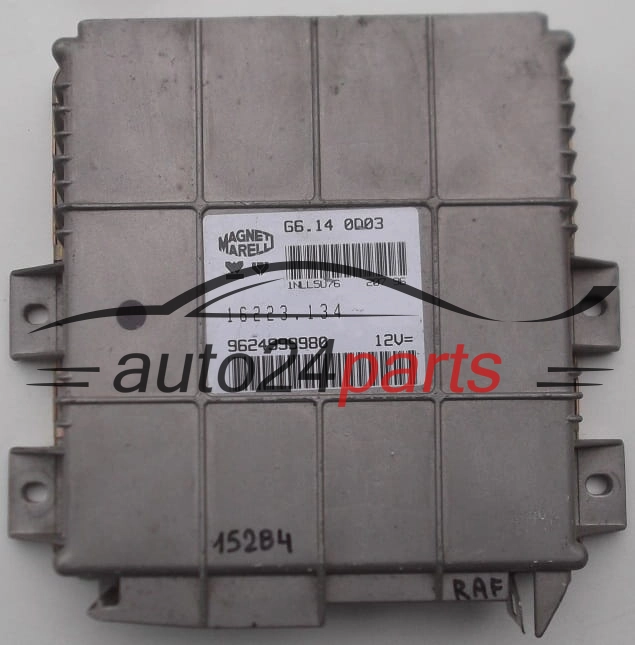 KOMPUTER STEROWNIK SILNIKA CITROEN PEUGEOT Magneti Marelli G6.14 0D03,  16223.134,  9624999980