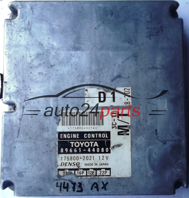 KOMPUTER STEROWNIK SILNIKA TOYOTA PICNIC 2.2 TD 8966144080