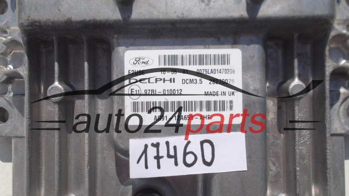 KOMPUTER STEROWNIK SILNIKA FORD 2.0 TDCI DELPHI 28270075, AG91-12A650-AHF