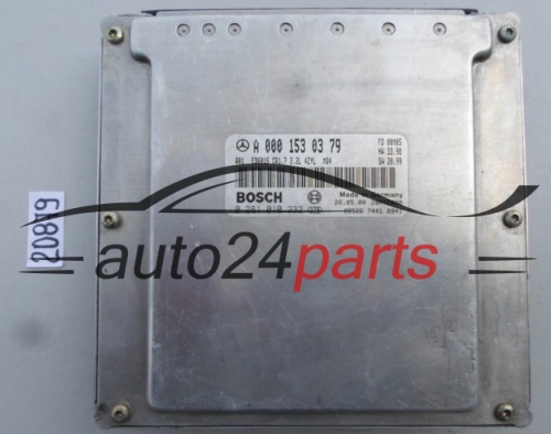 KOMPUTER STEROWNIK SILNIKA MERCEDES VITO 2.2 CDI BOSCH 0 281 010 232, 0281010232, A 000 153 03 79, A0001530379