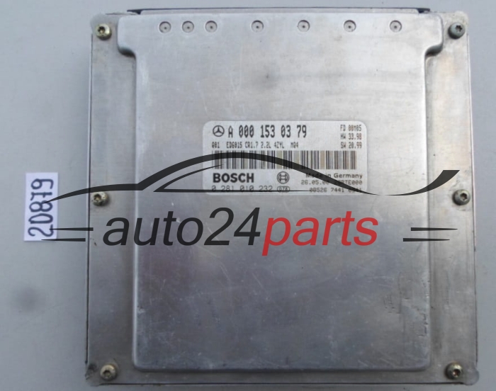 KOMPUTER STEROWNIK SILNIKA MERCEDES VITO 2.2 CDI BOSCH 0 281 010 232, 0281010232, A 000 153 03 79, A0001530379