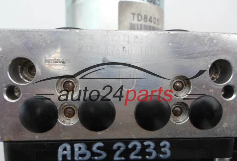 ABS POMPA NISSAN JUKE 47660 1KD1, 476601KD1, TD8405, 07271081, 07171726 