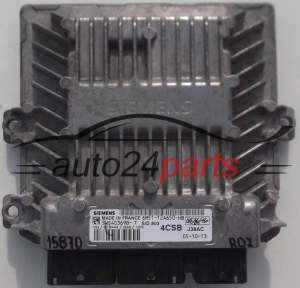 MOTORSTEUERGERÄT ECU STEUERGERÄT FORD FOCUS 2.0 TDCI SIEMENS 5WS40369B-T, 5WS40369BT, FoMoCo 6M51-12A650-HB, 6M5112A650HB, 4CSB, SID803 