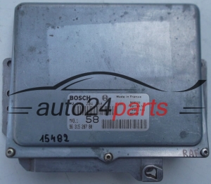 KOMPUTER STEROWNIK SILNIKA CITROEN SAXO PEUGEOT 106 1.1 BOSCH 0261204788, 0 261 204 788, 9631528780, 96 315 287 80, MA3.1 58 -  