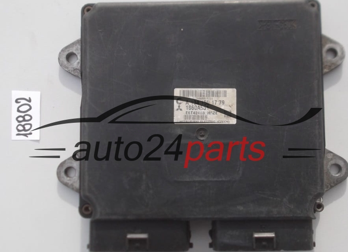 KOMPUTER STEROWNIK SILNIKA MITSUBISHI COLT 1.1 1860A551, A1341501779, A 134 150 17 79, E6T42483 H5ZE 