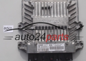 KOMPUTER STEROWNIK SILNIKA CITROEN PEUGEOT 2.0 HDI SIEMENS 5WS40205E-T, 5WS40205ET, SW 9658345380, HW 9655041480, SID803 - 19260