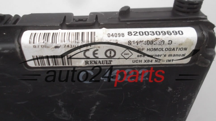 CENTRALKA MODUL BSI RENAULT GRAND SCENIC 1.9 DCI, S118400220 D, S118400220D, 8200309690