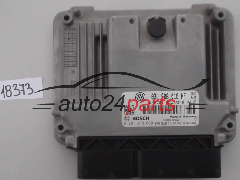 CENTRALITA DE MOTOR VW VOLKSWAGEN SKODA 2.0 TDI BOSCH 0 281 018 030, 0281018030, 03L 906 018 NF, 03L906018NF, EDC17C46