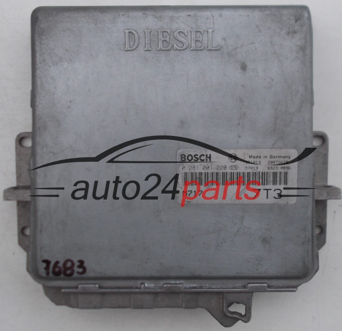 KOMPUTER STEROWNIK SILNIKA LANCIA KAPPA 2.4 TDS BOSCH 0281001220, 0 281 001 220, M717 7T2, 7T3 