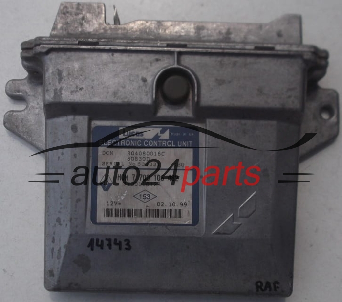 LUCAS R04080016 C, R04080016C, 7 700 106 482, 7700106482, 7700110128