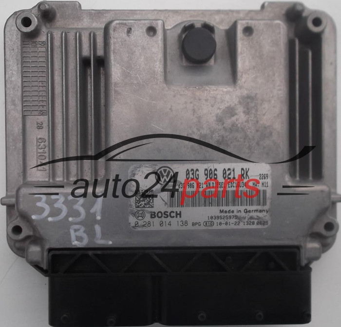  ECU CENTRALITA DE MOTOR VW VOLKSWAGEN TOURAN 1.9 TDI 03G906021RK