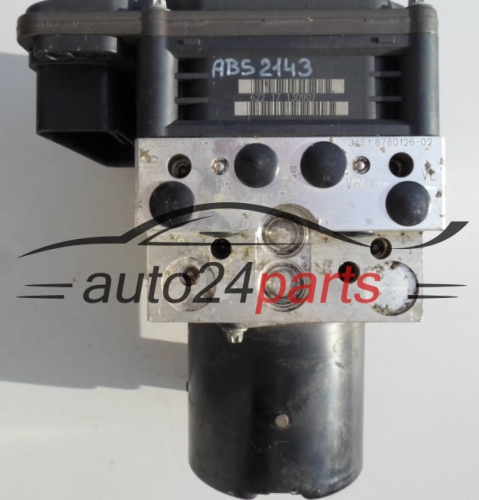 POMPE HYDRAULIQUE ET CALCULATEUR d'ABS BMW BOSCH 0 265 250 200