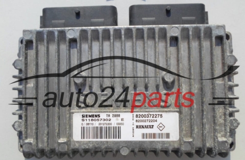 Getriebesteuergerät Steuergerät Automatik Getriebe RENAULT MEGANE 1.6 SIEMENS S118057302 E,  8200372275, 8200272204