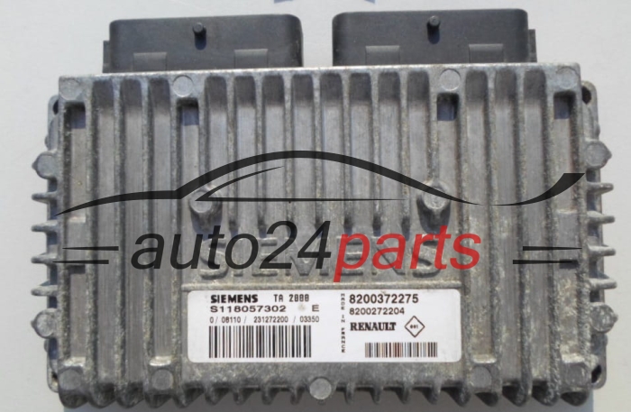 Getriebesteuergerät Steuergerät Automatik Getriebe RENAULT MEGANE 1.6 SIEMENS S118057302 E,  8200372275, 8200272204