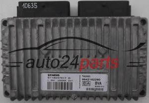 CENTRALITA ECU CAJA DE CAMBIO AUTOMATIC PEUGEOT 206 1.6 SIEMENS S118047517 D, 9642162280 