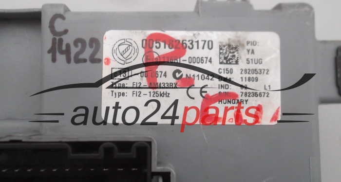 KOMFORTSTEUERGERÄT FIAT GRANDE PUNTO DELPHI 28205372, 00518263170