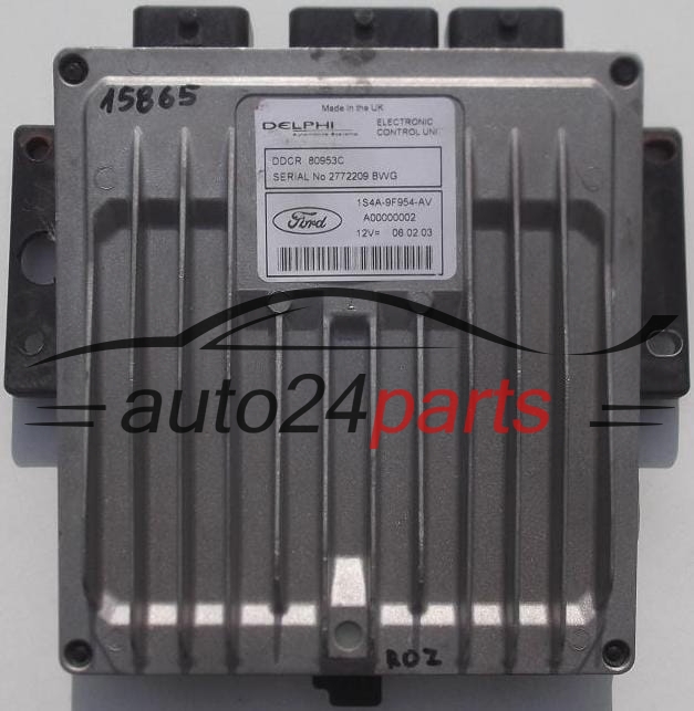 KOMPUTER STEROWNIK SILNIKA FORD FOCUS 1.8 TDCI 1S4A-9F954-AV
