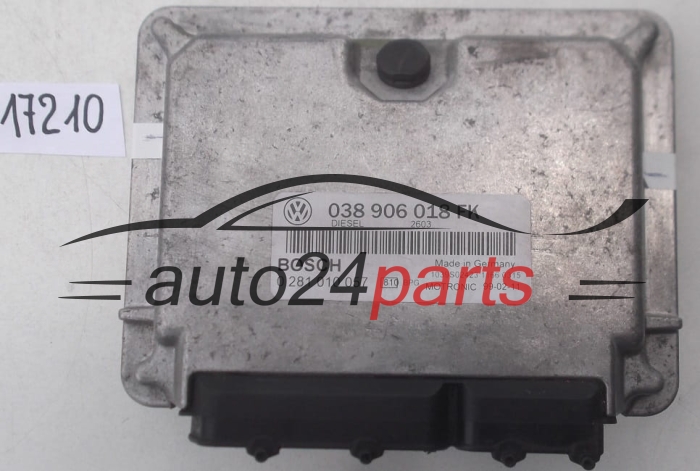 ECU CENTRALITA DE MOTOR VW VOLKSWAGEN CADDY 1.9 TDI 038906018FK
