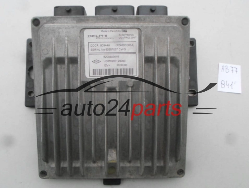 RENAULT CLIO 1.5 DCI Delphi R0410C066A, 8200303619, HOM 8200129063 