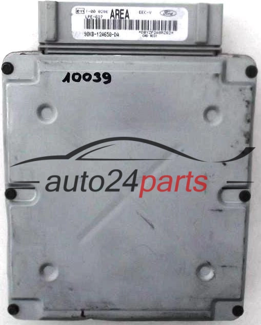 KOMPUTER STEROWNIK SILNIKA FORD KA 1.3, 98KB-12A650-DA, 98KB12A650DA, AREA 