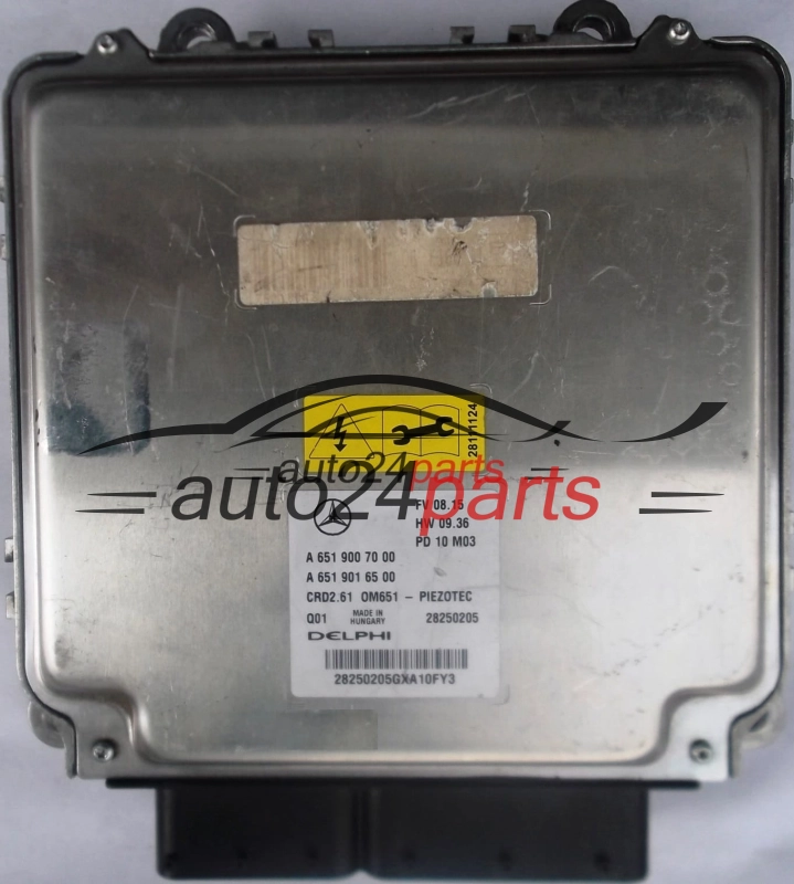 KOMPUTER STEROWNIK SILNIKA MERCEDES W211 DELPHI 28250205 A6519007000, A6519016500
