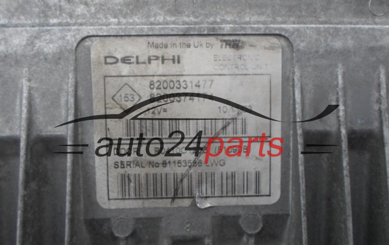 KOMPUTER STEROWNIK SILNIKA RENAULT CLIO 1.5 DCI Delphi R0410C120B