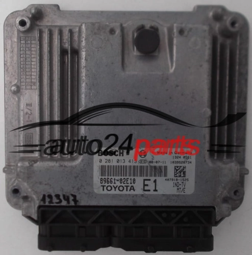 TOYOTA AURIS 1.4 D-4D BOSCH 0281013413, 0 281 013 413, 8966102E10, 89661-02E10 E1, 4079181524, 407918-1524