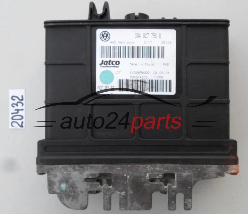 STEROWNIK SKRZYNI AUTOMATYCZNEJ VOLKSWAGEN 5.0 TDI Jatco ADC102.02, 09A 927 750 B