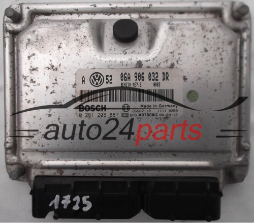 ECU CENTRALITA DE MOTOR VW VOLKSWAGEN GOLF BORA 1.8T 06A906032DR BOSCH 0261206887