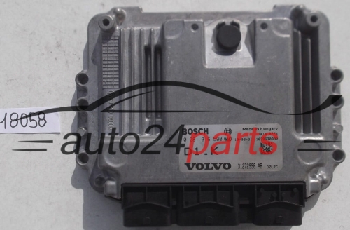 KOMPUTER STEROWNIK SILNIKA VOLVO V50 1.6 D BOSCH 0 281 016 590, 31272996 AB